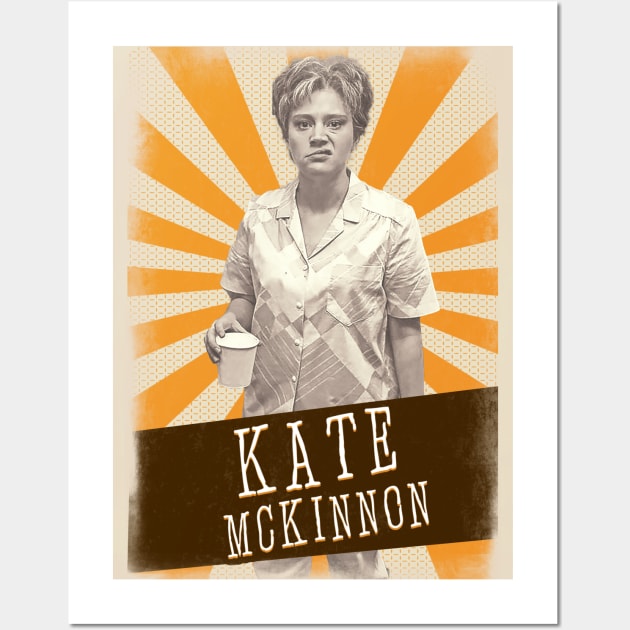 Vintage Aesthetic Kate Mckinnon Coffee Wall Art by SkulRose